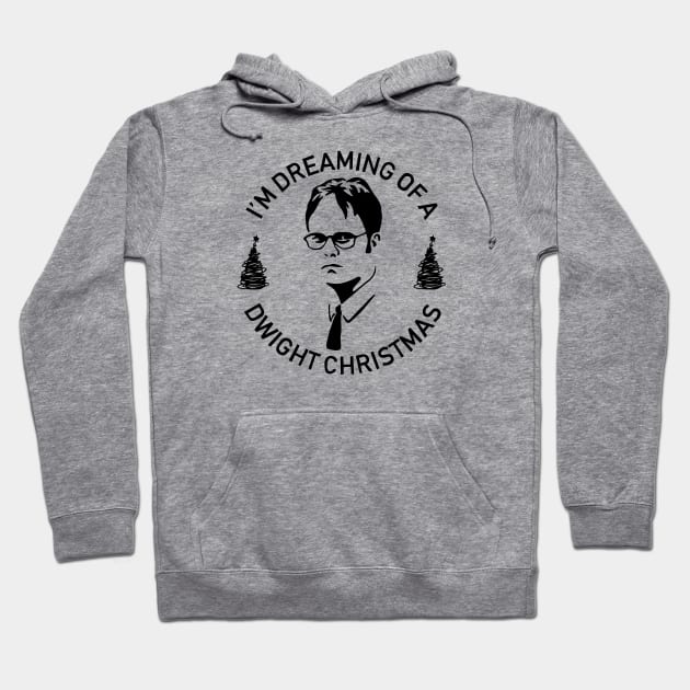 I'm Dreaming of a Dwight Christmas Hoodie by CB Creative Images